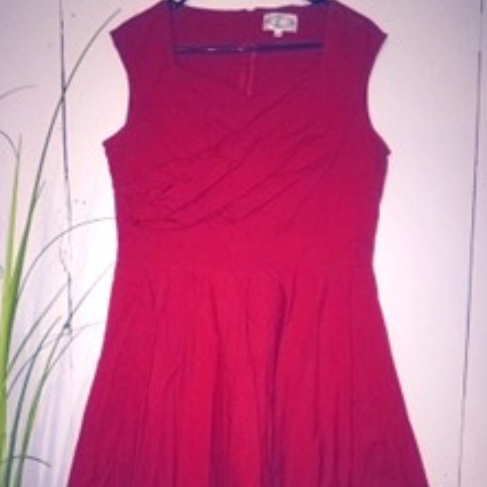 Fit and Flare Midi Dress (US 16/18)